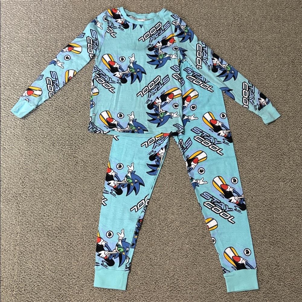 H&M Sonic The Hedgehog Pajamas
